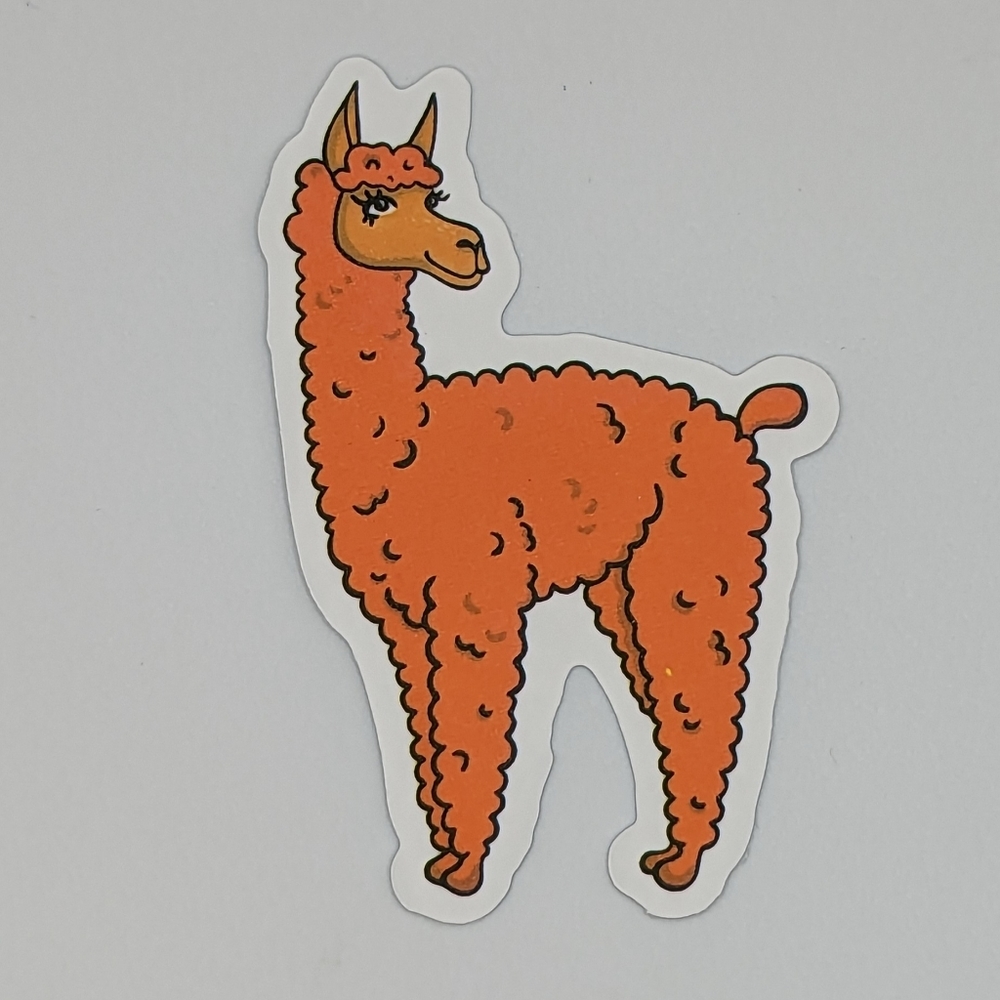 Llama Sticker